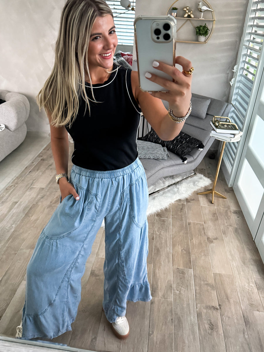 TENCEL FLOWY PALAZZOS