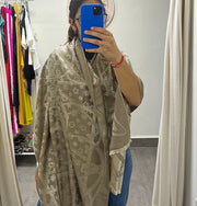 MOCHA PRINTED PASHMINA