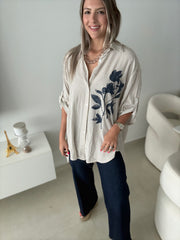STRIPED TUNIC BLOUSES