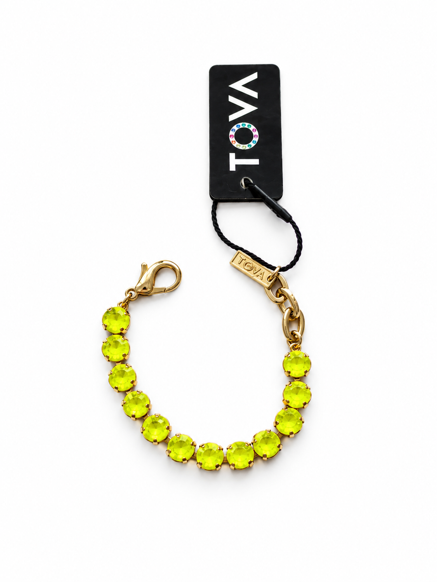 IZZY BRACELET IN ELECTRIC YELLOW