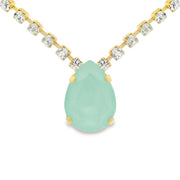 MILLI NECKLACE IN CLEAR/MINT