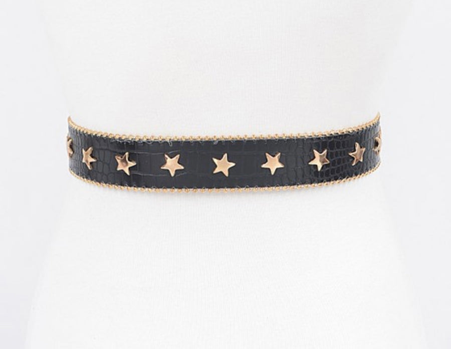 STAR METAL STUDDED BELT