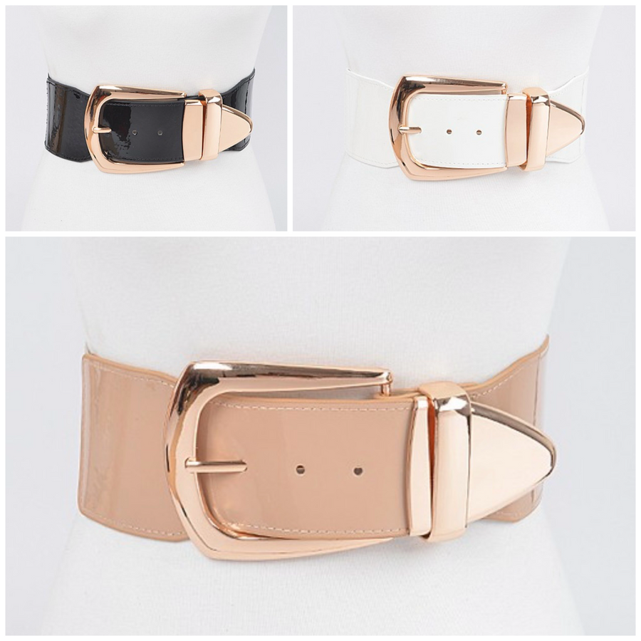 MULTI METAL ENAMEL BELT
