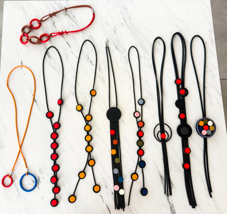 RUBBER NECKLACES