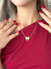 GOLD HEART NECKLACE