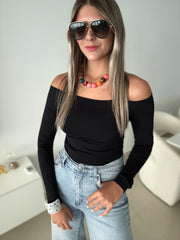 OFF SHOULDER BODYSUIT