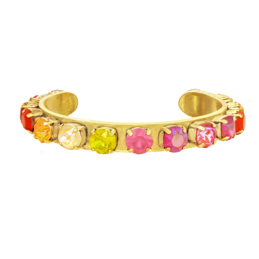 KIKI CUFF IN PINK/GREEN/WHITE MIX