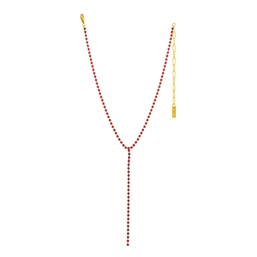 KASSANDRA NECKLACE IN FUCHSIA