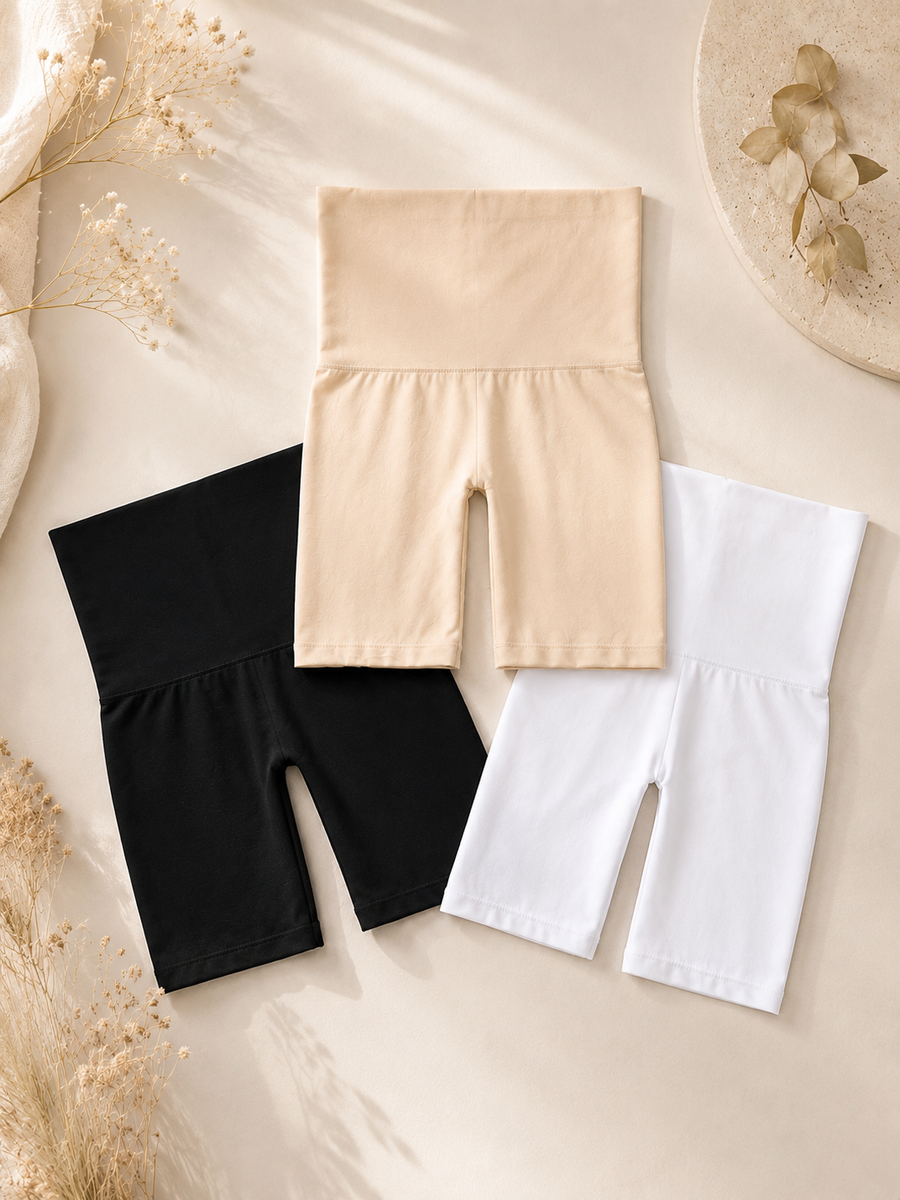 HIGH-WAISTED SHORTS