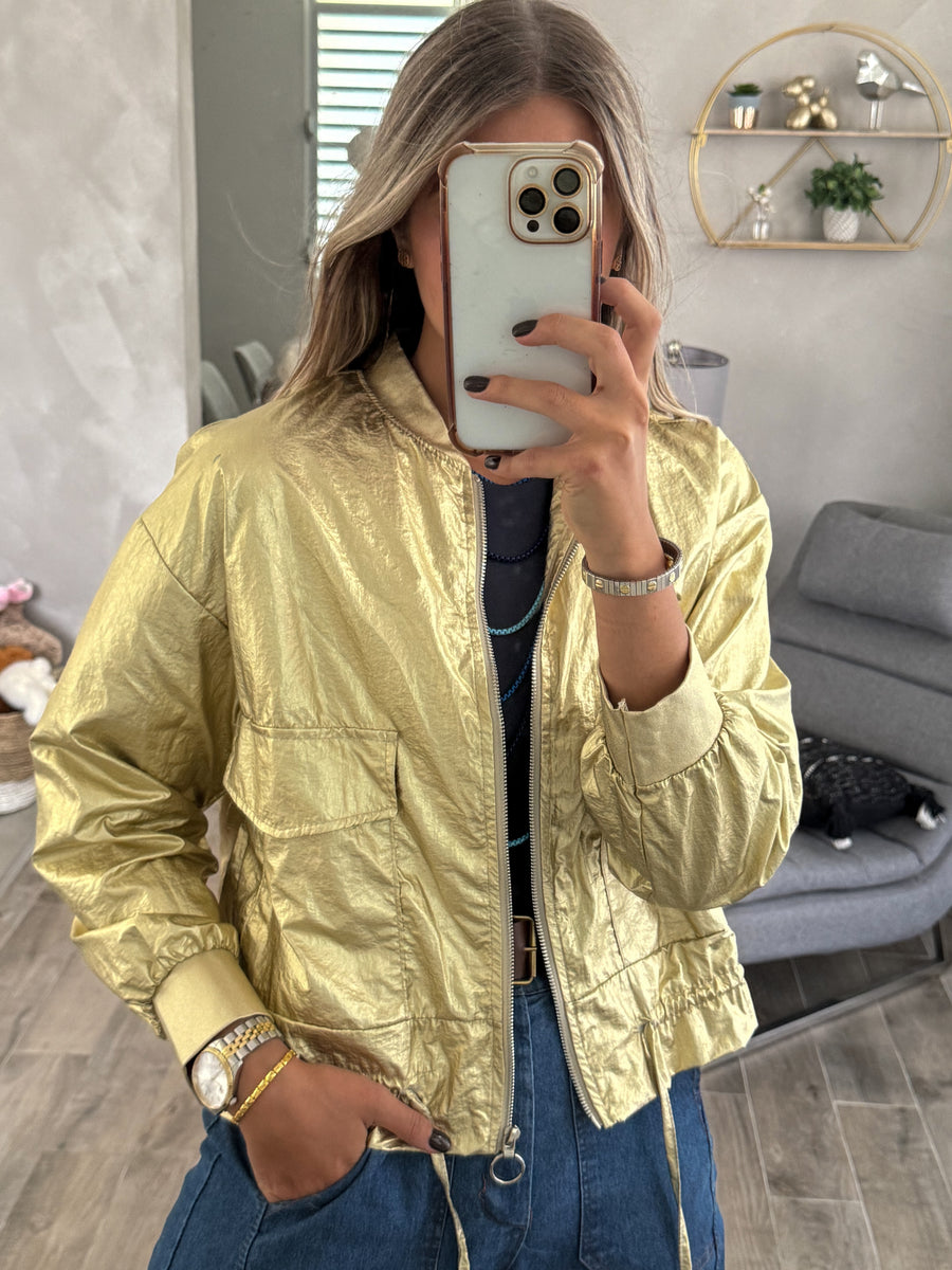 GOLD METALLIC JACKET