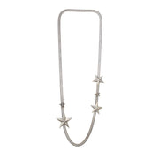 SILVER OKLAHOMA STAR NECKLACE