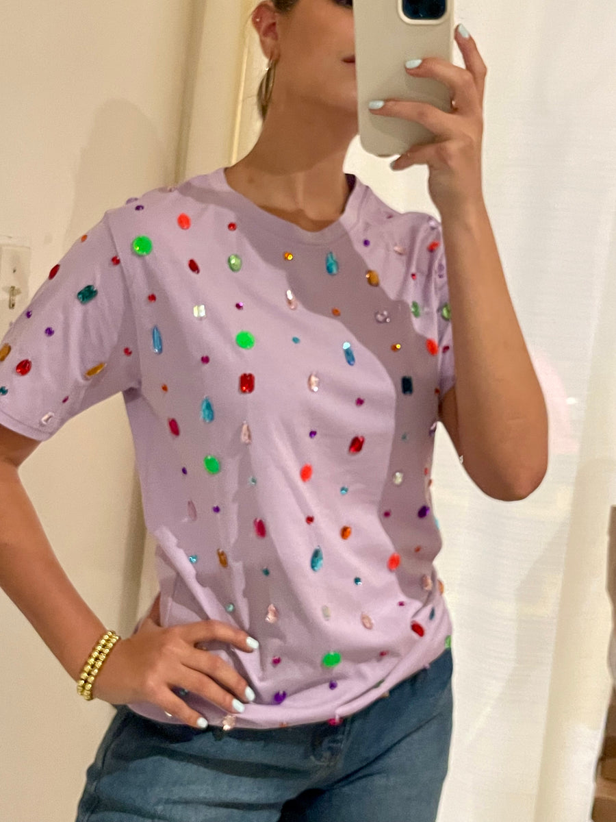 LAVENDER GEM TSHIRT