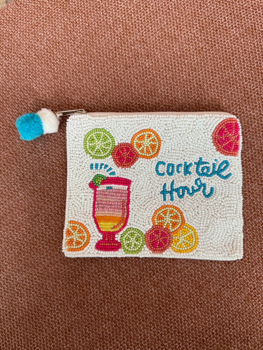 COCKTAIL HOUR COIN BAG