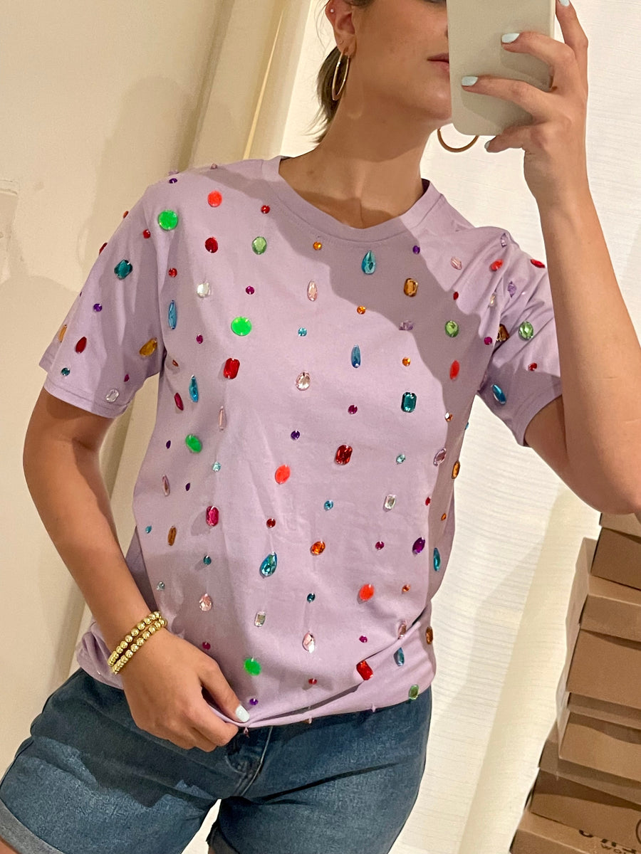 LAVENDER GEM TSHIRT