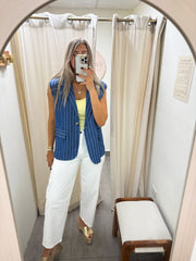 WHITE STRETCHY JEANS