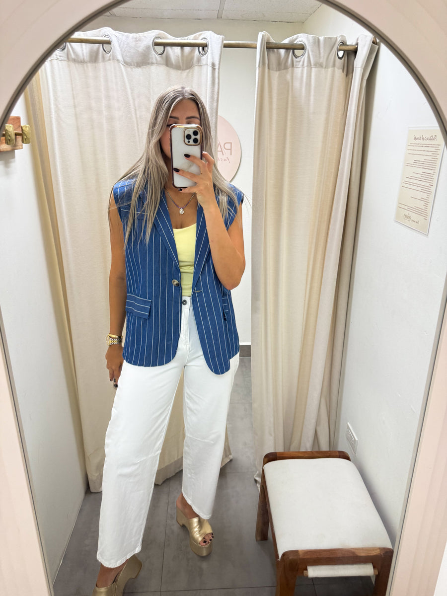 WHITE STRETCHY JEANS