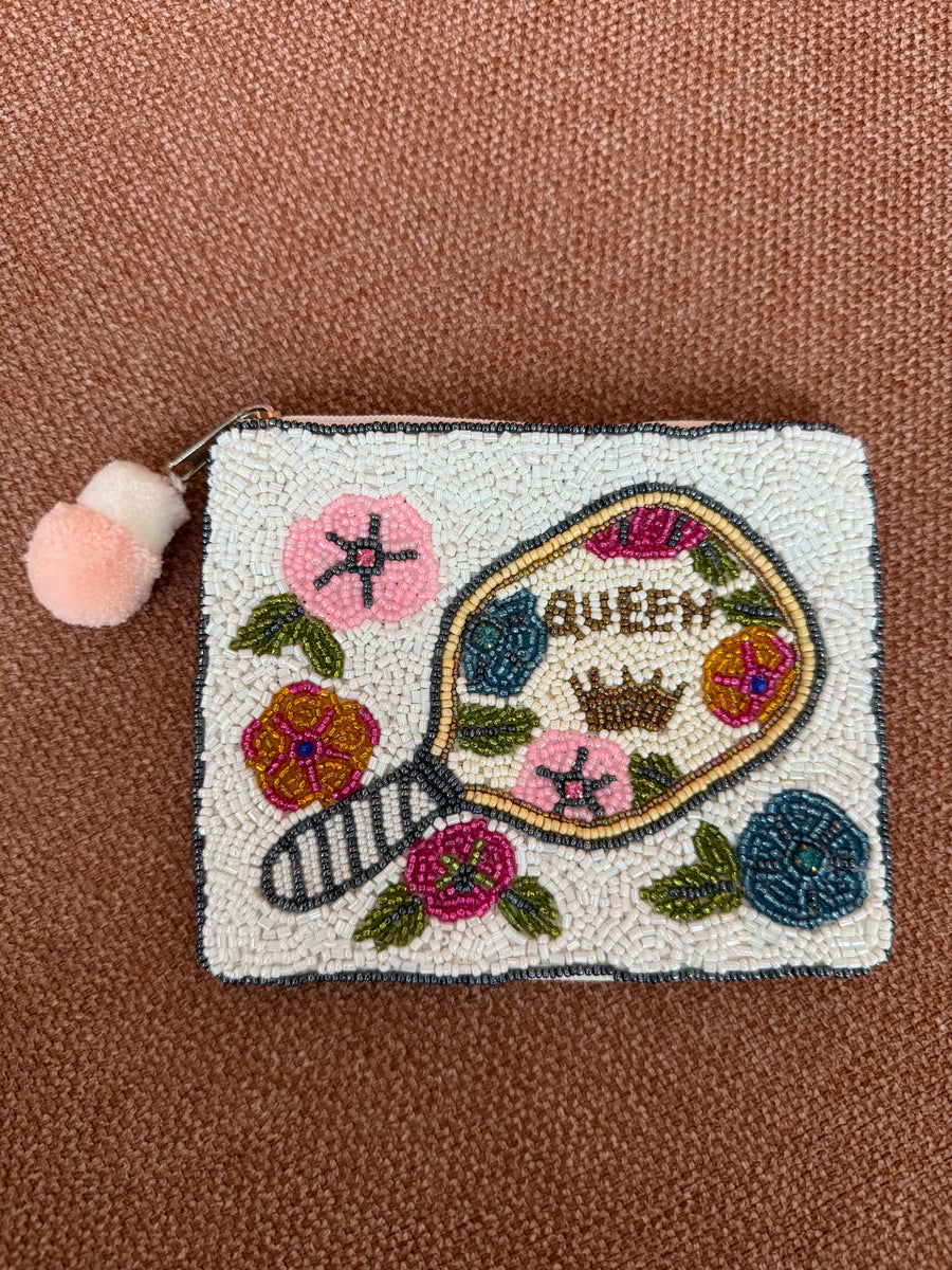 PICKLE BALL QUEEN COIN BAG