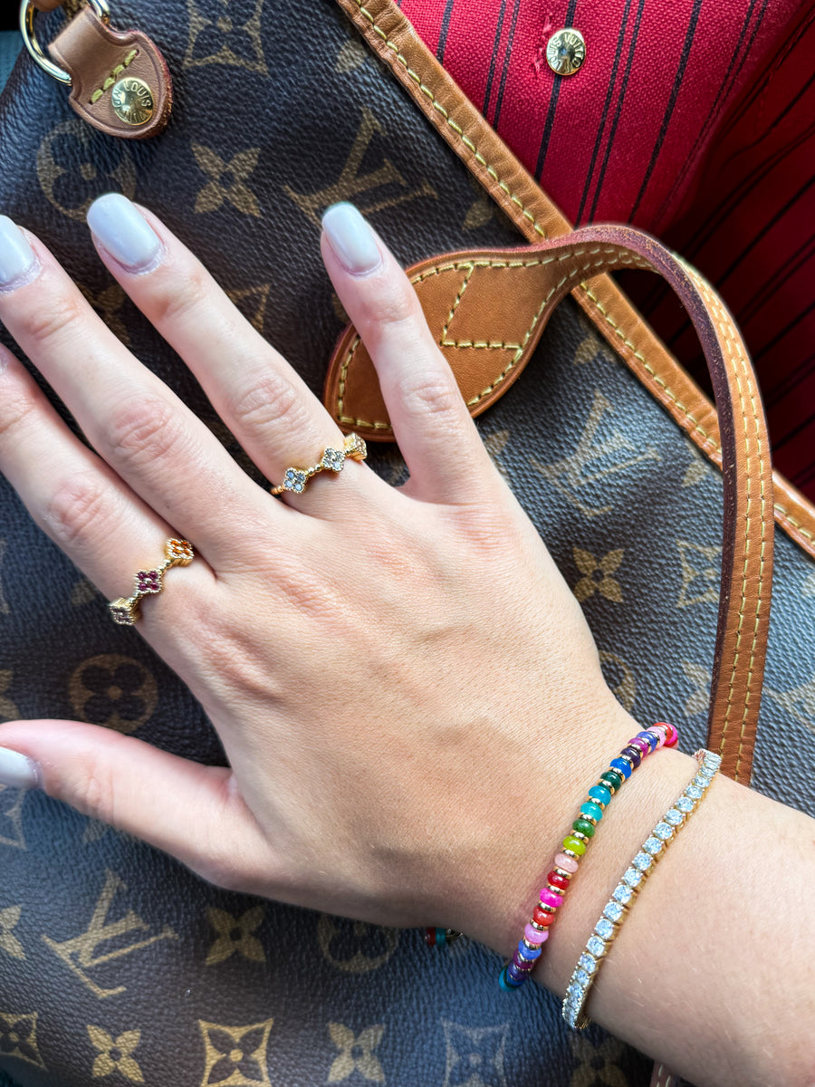 SEMIPRECIOUS MULTICOLOR BRACELET