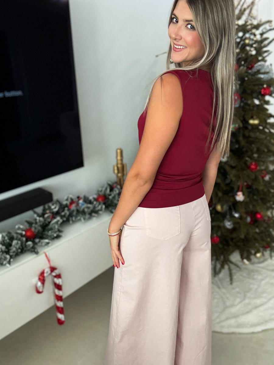 PASTEL WIDE LEGGED PANTS