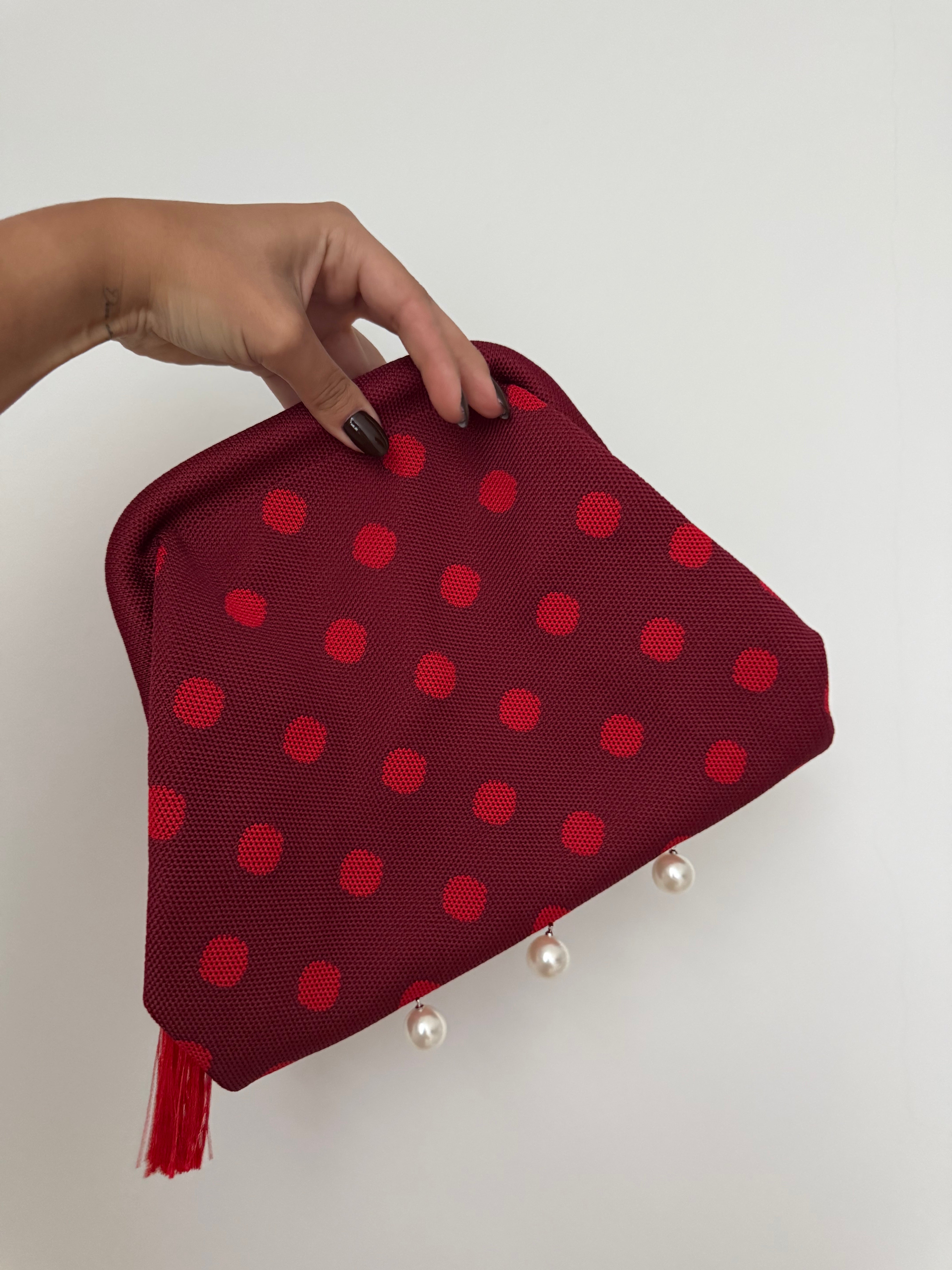 SKULL/STAR POLKA DOT BAG