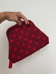 SKULL/STAR POLKA DOT BAG
