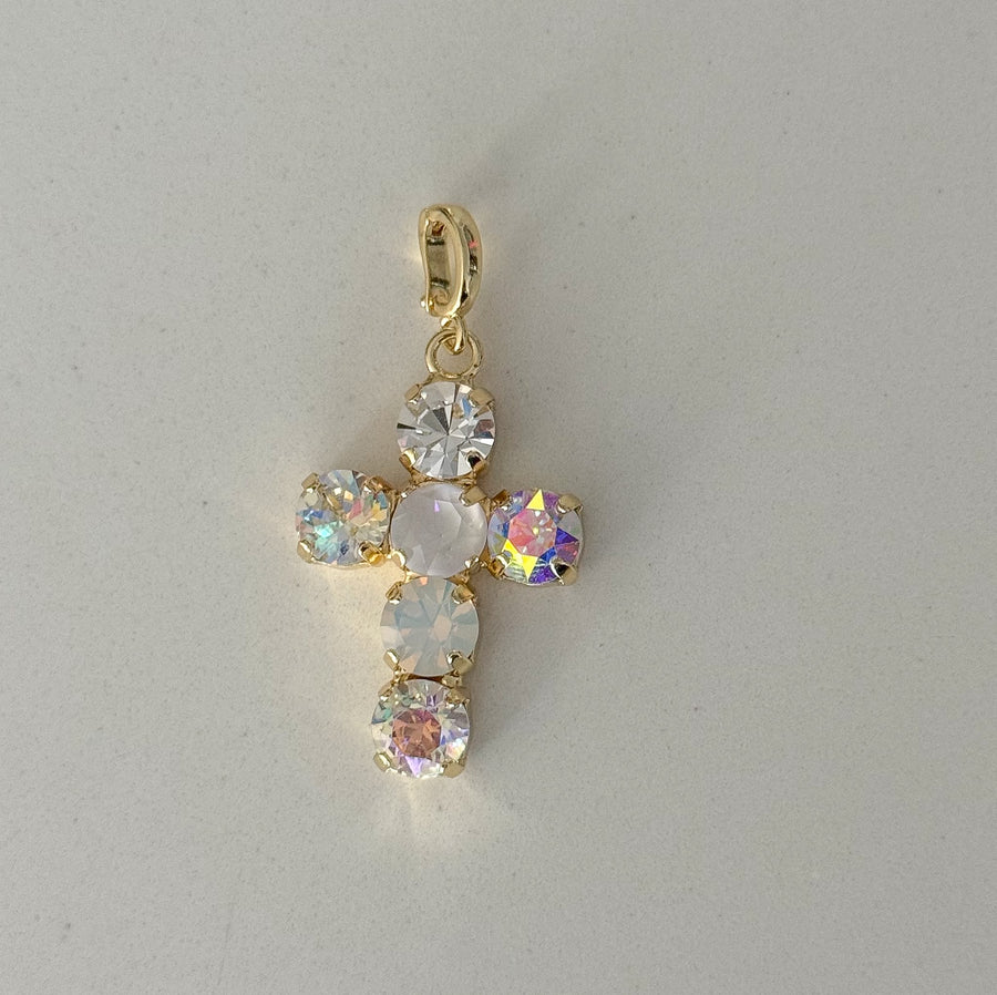 SMALL CROSS WHITE MIX
