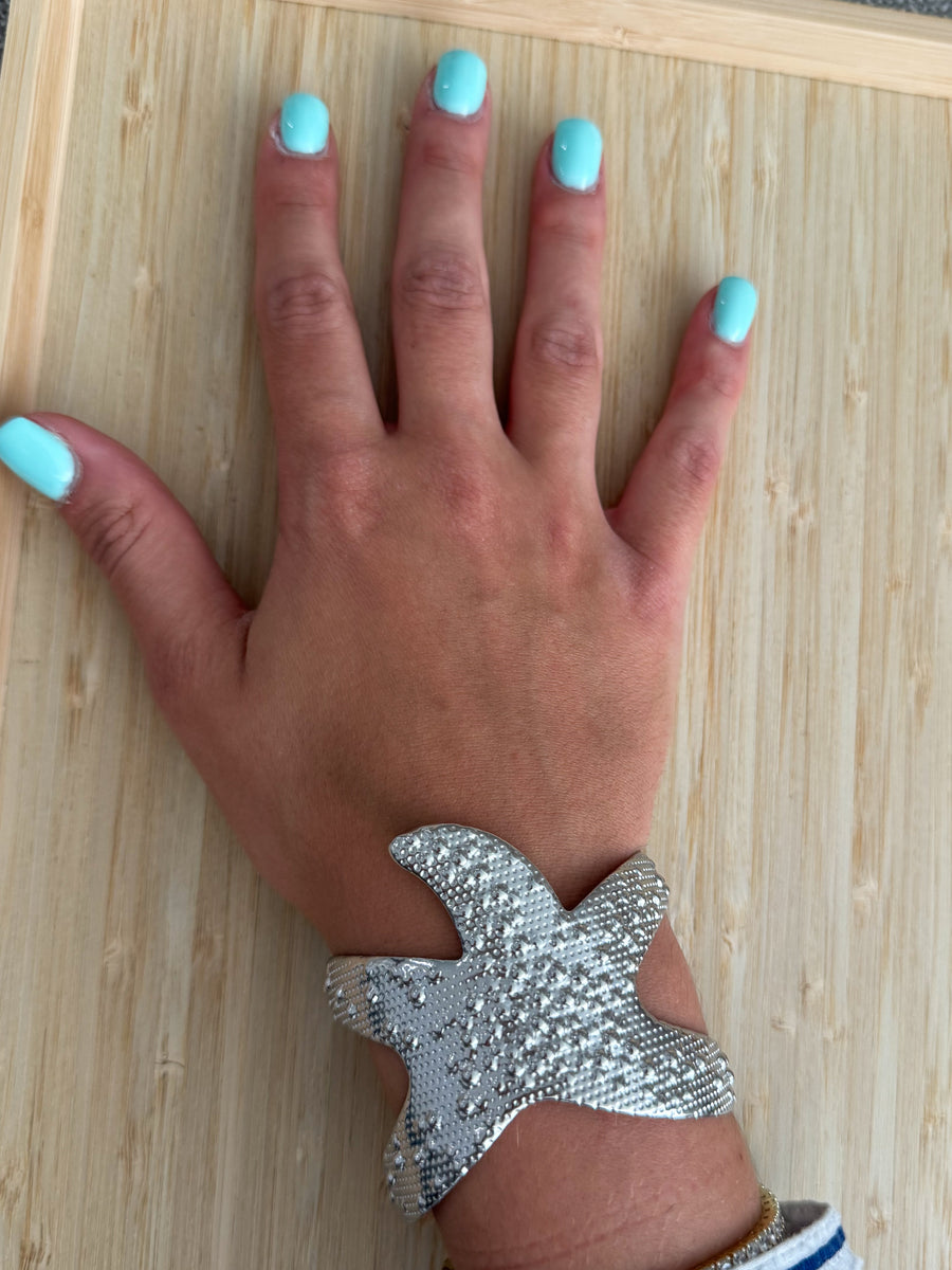 STARFISH ADJUSTABLE CUFF BRACELET
