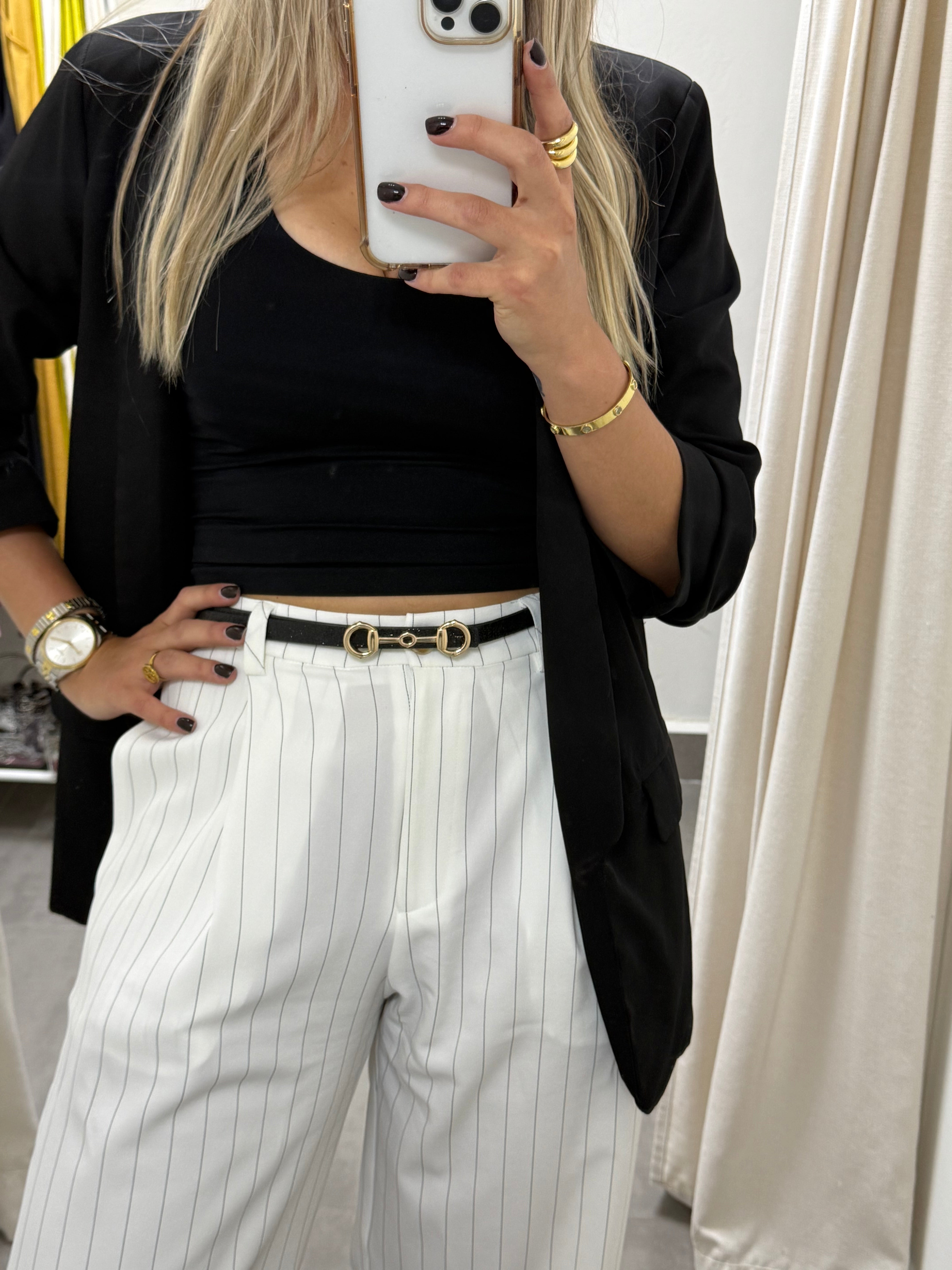 GLITTERY ELEGANT THIN BELT