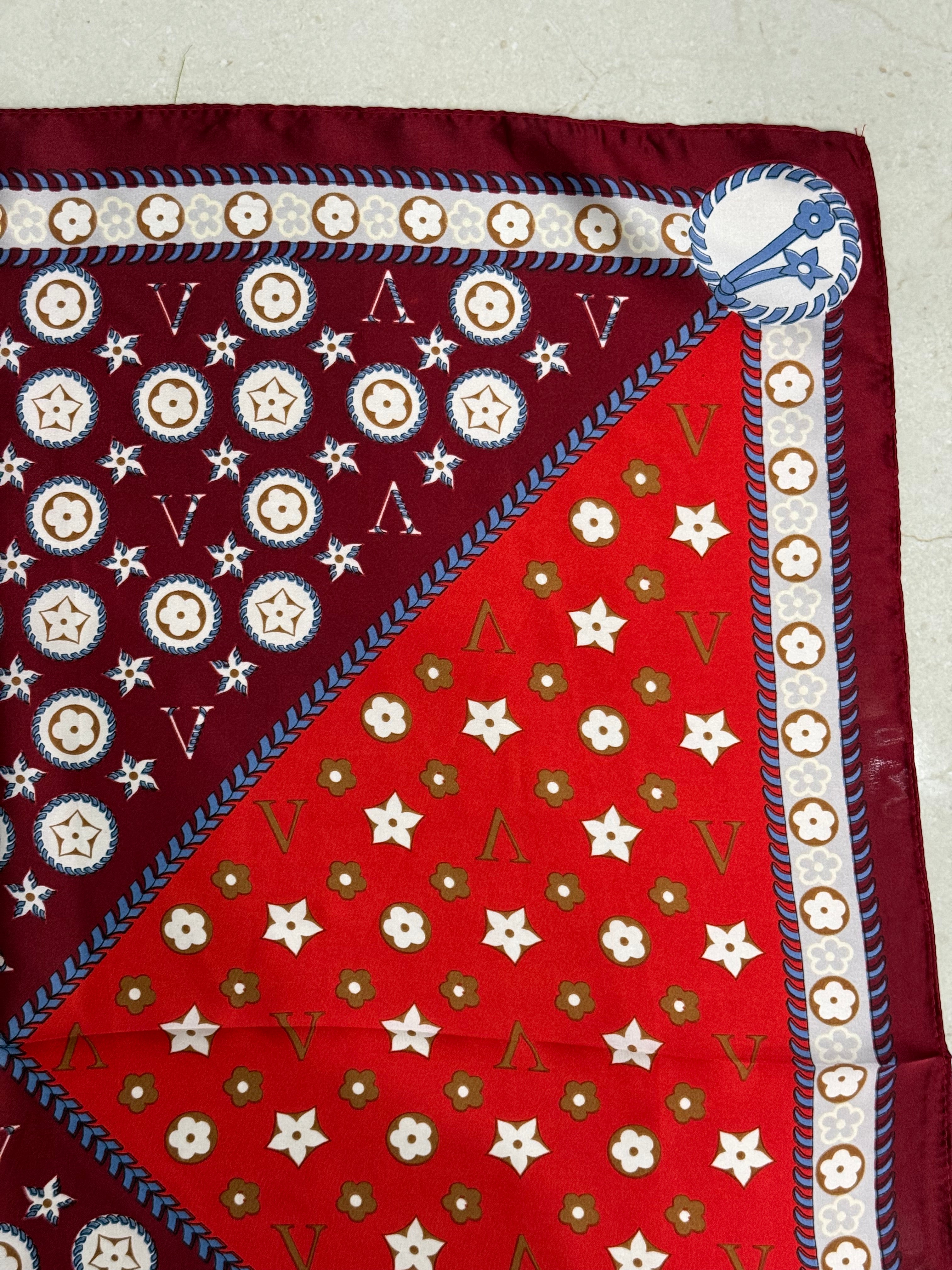 RED DESIGNER INSPO SCARF