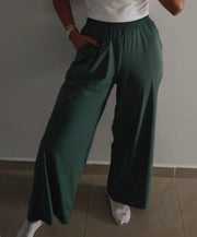 STRETCHY GREEN PANTS