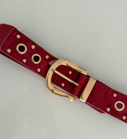 BURGUNDY BELT