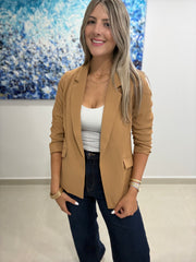 CAMEL TAILORED BLAZER