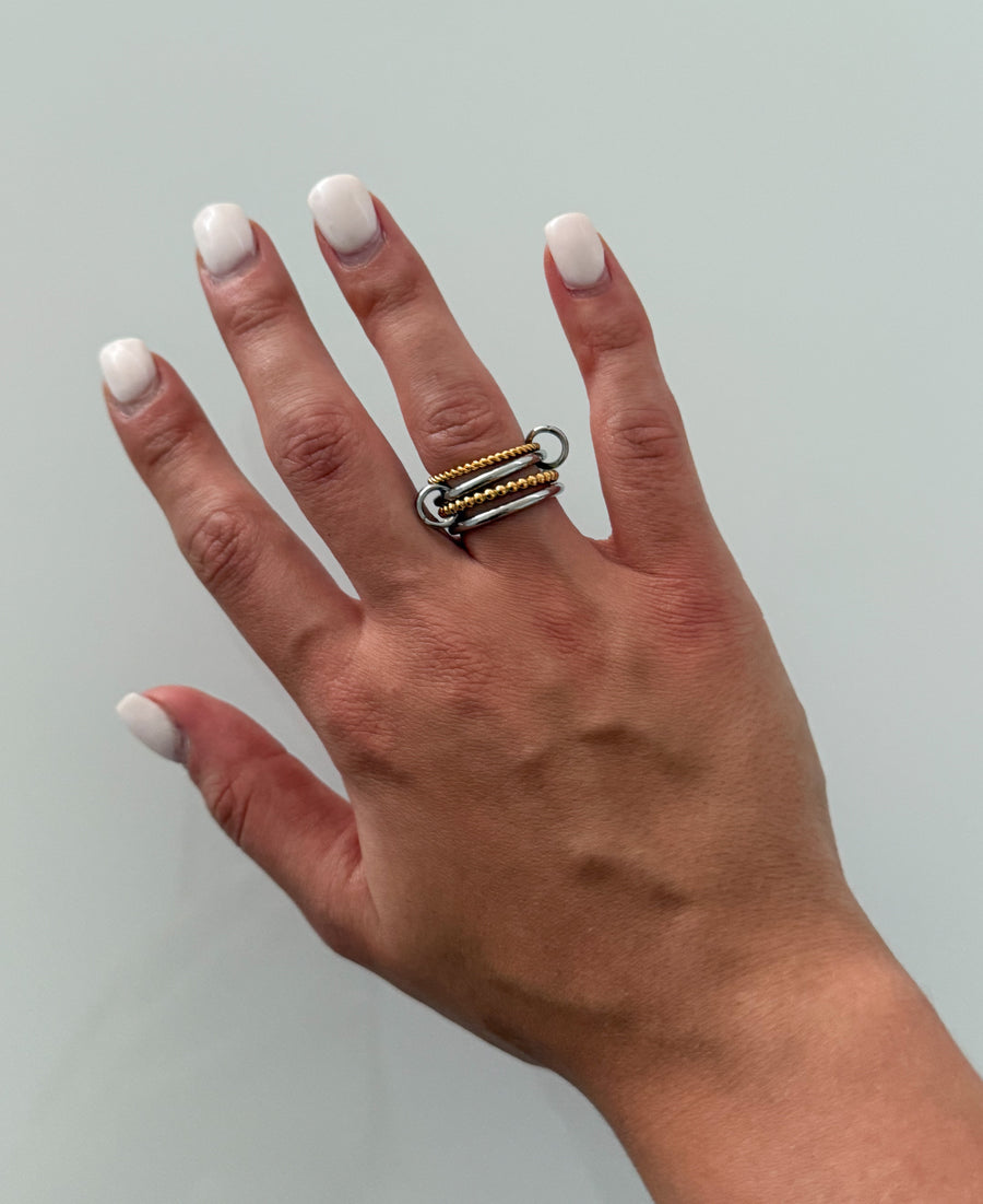 STACKABLE TWO TONE RING