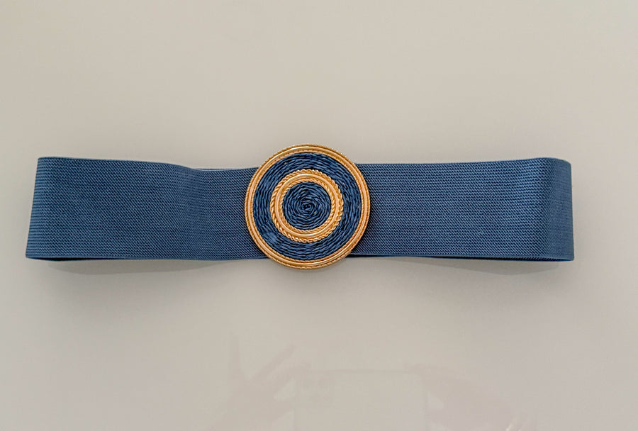 BLUE DENIM BELT