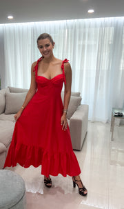 RED DREAMY DRESS