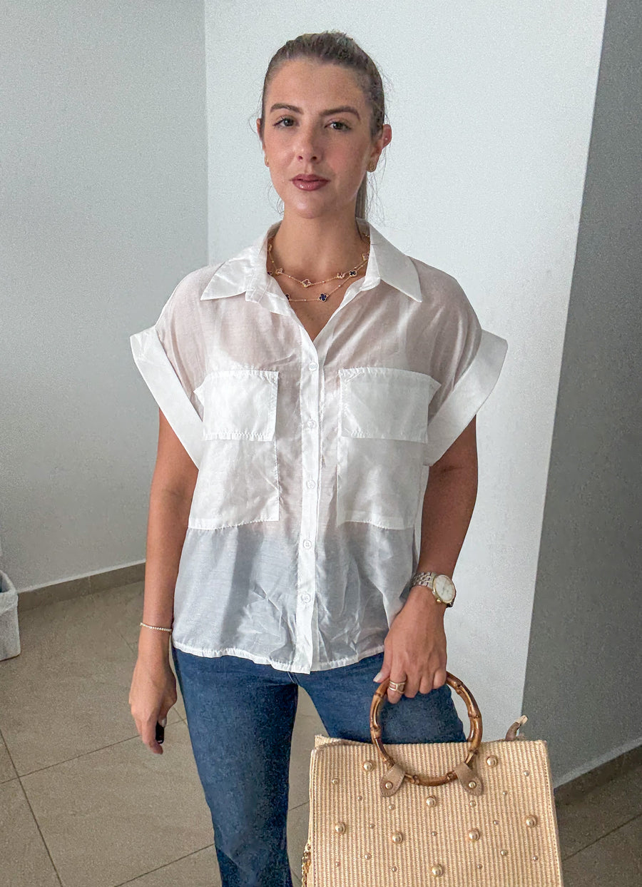 POCKET BLOUSE