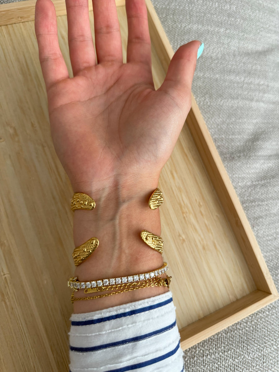 STARFISH ADJUSTABLE CUFF BRACELET
