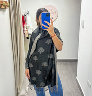 TREE PRINT PASHMINA