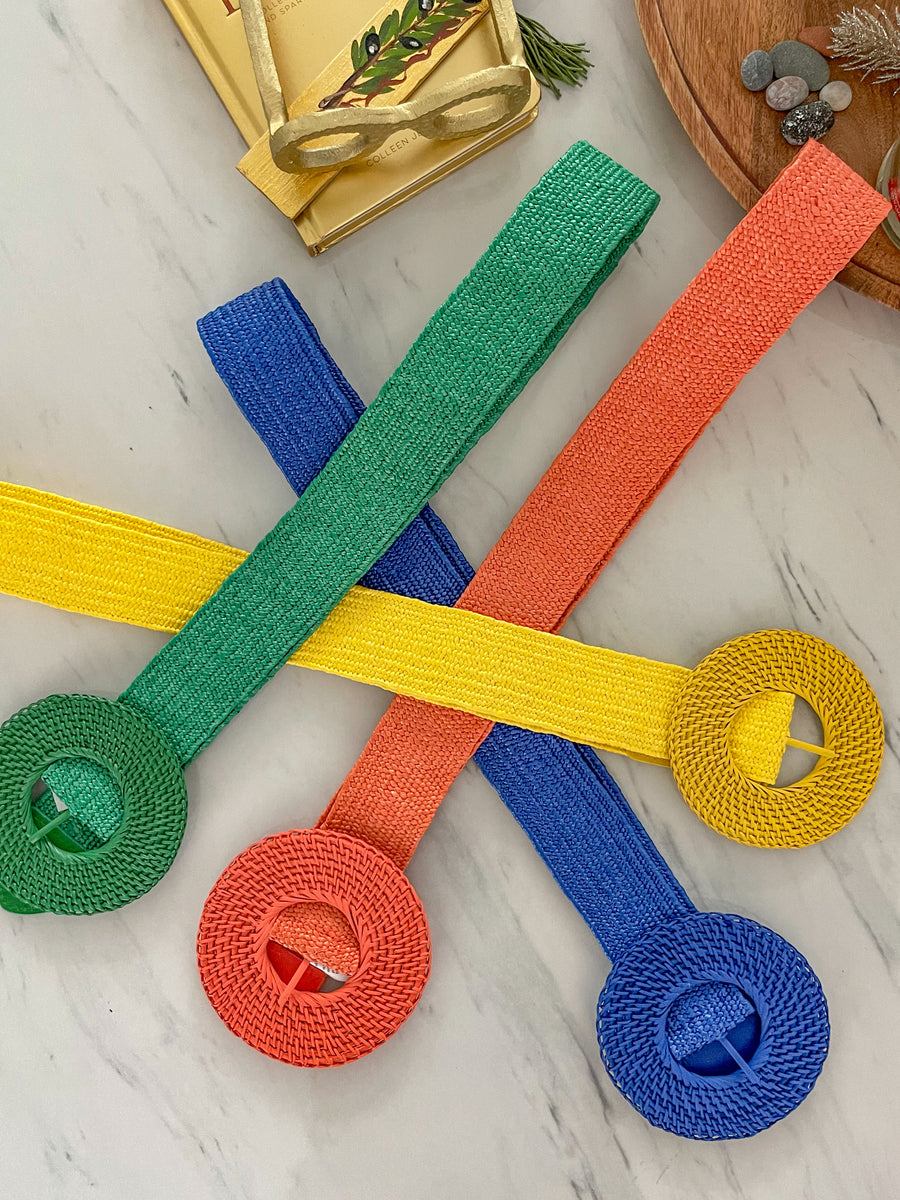 CIRCLE BAMBOO BELT