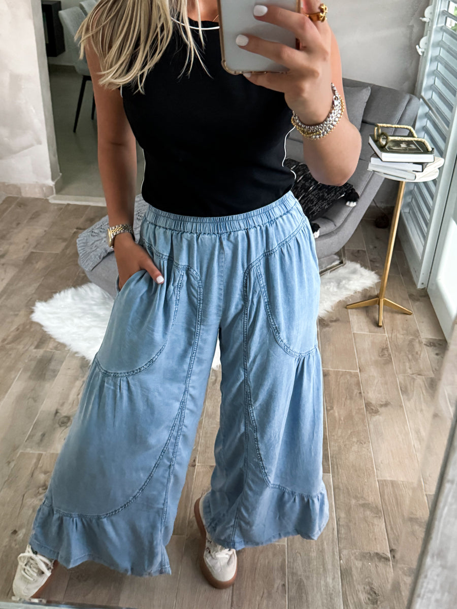 TENCEL FLOWY PALAZZOS