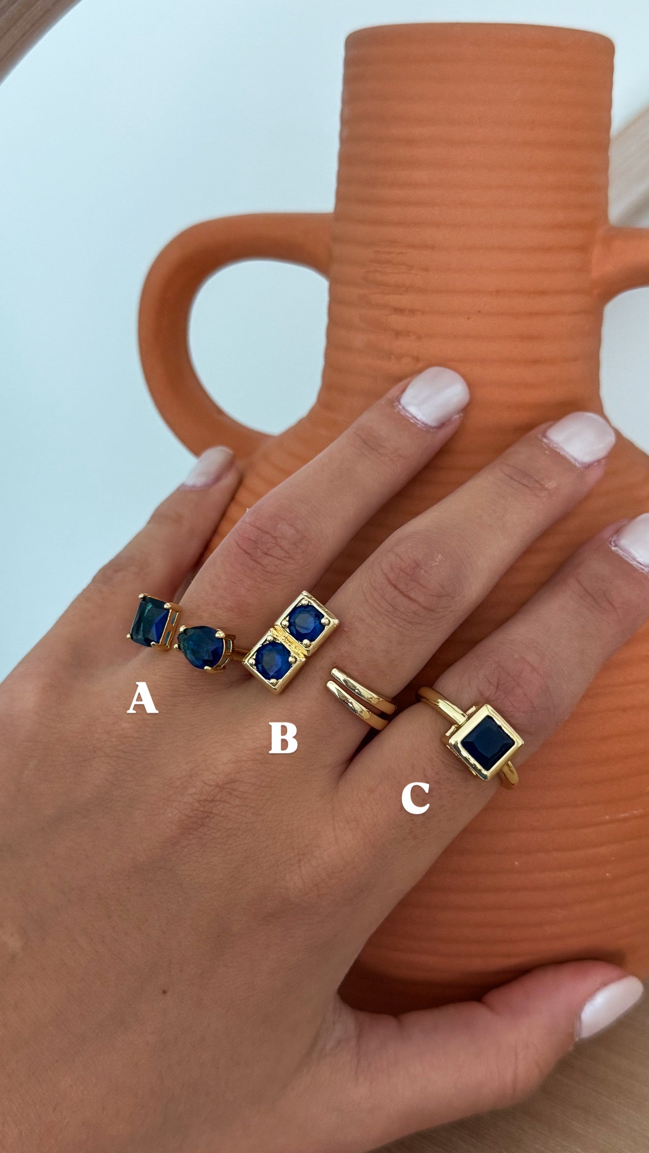 NAVY RINGS COLLECTION