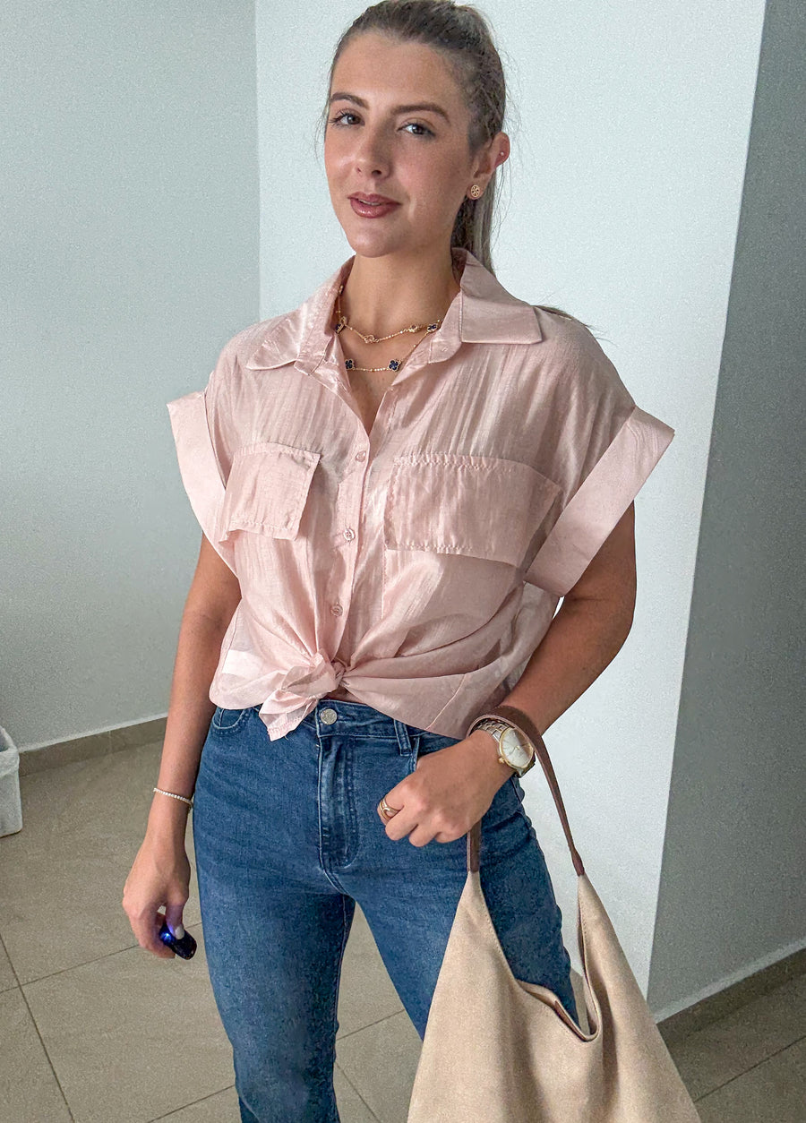 POCKET BLOUSE