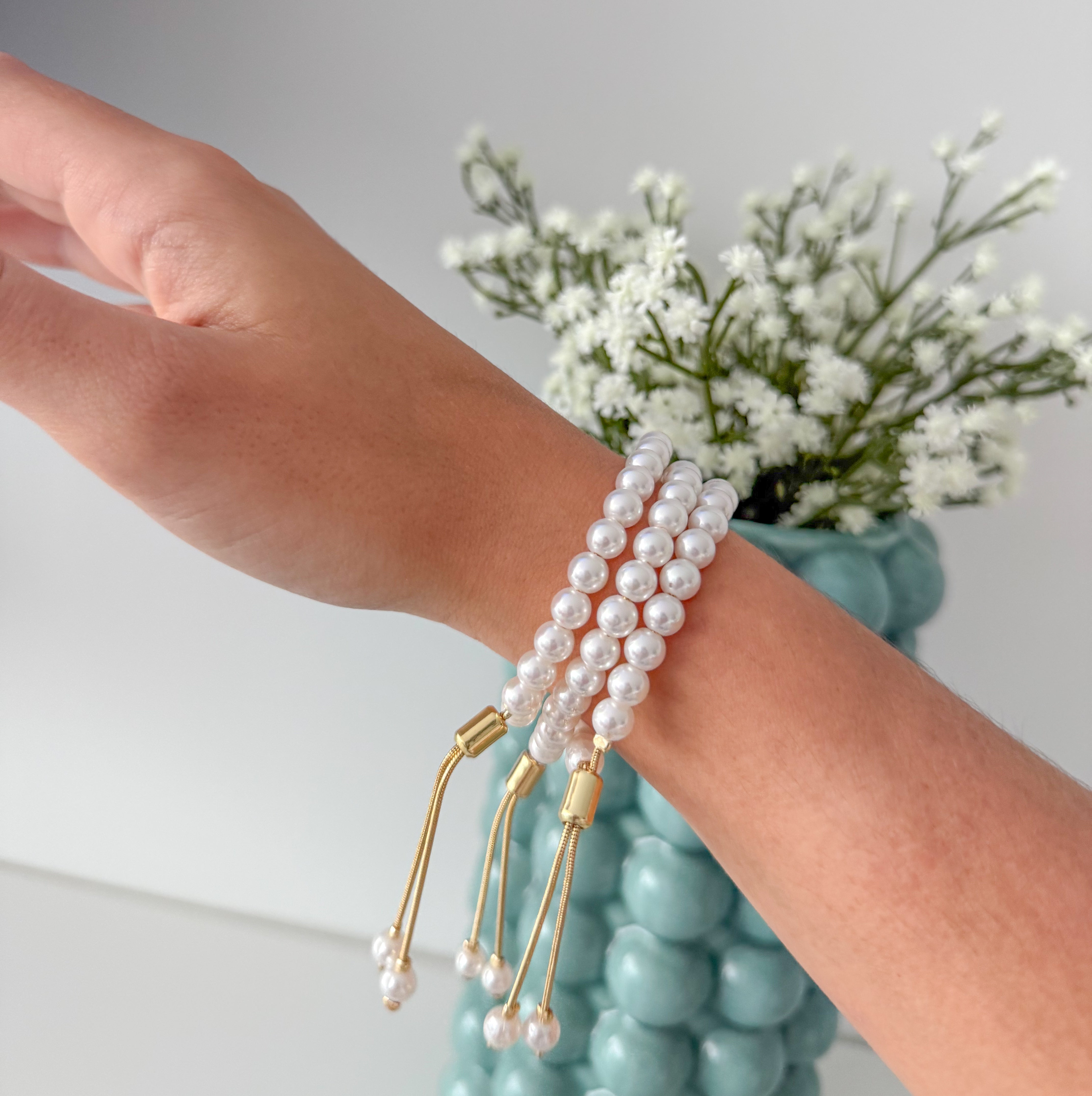 PEARL ADJUSTABLE BRACELET