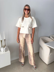 BAMBI PRINT JEANS