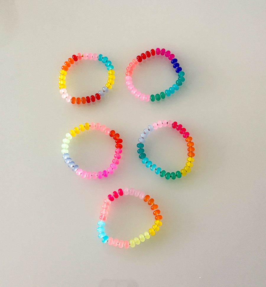 MULTICOLOR SEMIPRECIOUS BRACELETS