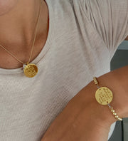 "CAFÉ & RON" ADJUSTABLE BRACELET