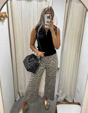 LEOPARD PRINT PANTS