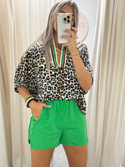 KELLY GREEN SHORTS