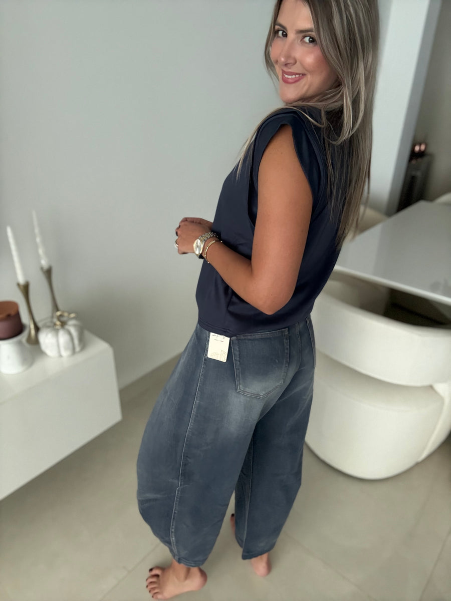 FOLDABLE STRETCHY JEANS