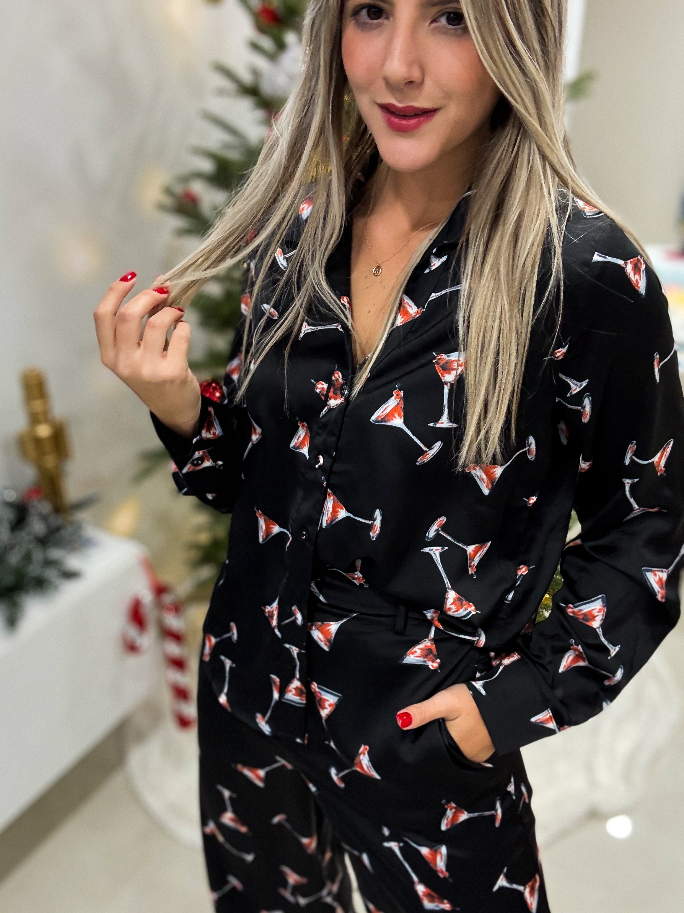 COSMO TOP & PANTS SET